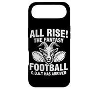 Carcasa para iPhone Air Ha Llegado All Rise The Fantasy Football Goat, Divertida Cita