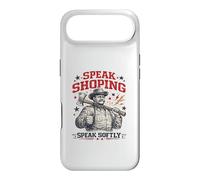 Carcasa para iPhone Air Habla Compras Habla Suavemente Retro Theodore Roosevelt Hacha