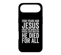 Carcasa para iPhone Air Hace 2000 años Jesús terminó el Debate sobre qué Vidas importan