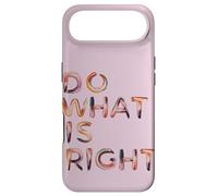 Carcasa para iPhone Air Haga lo Que es Correcto Inspirar Motivar Empoderar