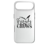 Carcasa para iPhone Air Hago Amigos con Cuervos Cuervo Pájaro