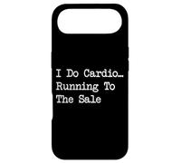 Carcasa para iPhone Air Hago Ejercicios cardiovasculares... Cita Divertida de Compras de Running to The Sale