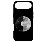 Carcasa para iPhone Air Half Moon Vinyl Record Design - Music Lover Lunar Graphic
