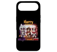 Carcasa para iPhone Air HalloThanksMas Australian Shepherd Spooky Thankful Merry