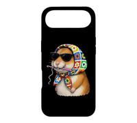 Carcasa para iPhone Air Hamster Hammy Granny - Hilo Cuadrado de Ganchillo para Amantes del Ganchillo
