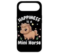 Carcasa para iPhone Air Happiness Is A Mini Horse Lover Miniatura Horse Pony Girls
