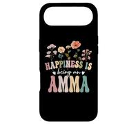 Carcasa para iPhone Air Happiness is Being an Amma Floral Design Amma Mother's Day