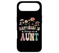 Carcasa para iPhone Air Happiness is Being an Aunt Floral Design Aunt Mother's Day