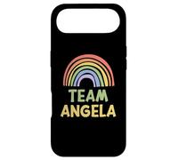Carcasa para iPhone Air Happy Colorful Team Angela Rainbow Pride Green Yellow