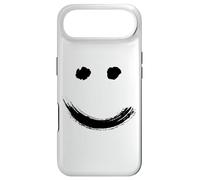 Carcasa para iPhone Air Happy Pleased Face - Minimal Black Drawing