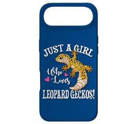Carcasa para iPhone Air Happy Reptile Just A Girl Who Loves Leopard Geckos Lover