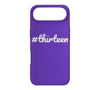 Carcasa para iPhone Air Hashtag Trece Cumpleaños 13 Diseño Niñas