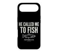 Carcasa para iPhone Air He Called Me to Fish Faith Bass Fishing Christian Matthew