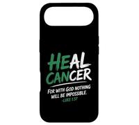 Carcasa para iPhone Air He Can Heal Cancer Lymphoma Cancer God Christian Bible Verse