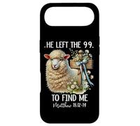 Carcasa para iPhone Air He Left The 99 to Find Me Jesus He Has Risen Matthew 18:12