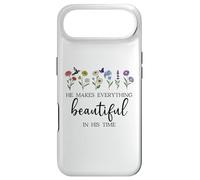 Carcasa para iPhone Air He Makes Everything Beautiful in His Time Here I Am Send Me