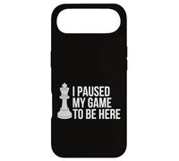 Carcasa para iPhone Air He pausado mi Juego para Estar aquí Ajedrez