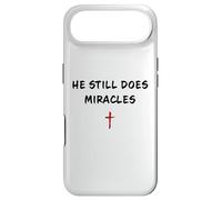 Carcasa para iPhone Air He Still Does Miracles - Christian Faith Motivation Reminder