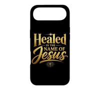 Carcasa para iPhone Air Healed in The Name of Jesus - Christian Faith Proclamation