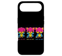 Carcasa para iPhone Air Hear See Talk No Evil Genderqueer Y Pansexual