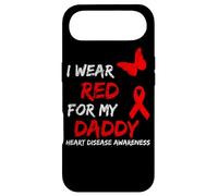 Carcasa para iPhone Air Heart Disease Awareness I Wear Red For My Daddy Ribbon