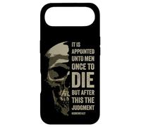 Carcasa para iPhone Air Hebrews 9:27 Gospel Evangelism Bible Verse - The Judgment