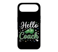 Carcasa para iPhone Air Hello Coach Silbato Plaid Sports Mentor Design