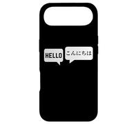 Carcasa para iPhone Air Hello Konnichiwa Japanese-English Translator