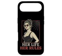 Carcasa para iPhone Air Her Life Her Rules Cita Independiente Pin Up Girl