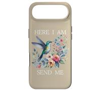 Carcasa para iPhone Air Here I Am Send Me God Isaiah 6:8 Bible Christian Hummingbird