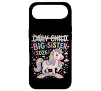 Carcasa para iPhone Air Hermana Mayor de Only Child 2026, Unicornio, arcoíris, Lindo