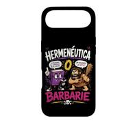 Carcasa para iPhone Air Hermenéutica o Barbarie Humor Filosófico Divertido