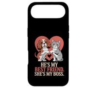 Carcasa para iPhone Air He's My Best Friend She's My Boss