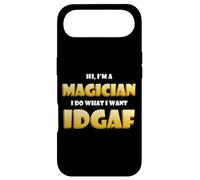 Carcasa para iPhone Air Hi I'm a Magician I do What I Want Idgaf Funny Magician Gear