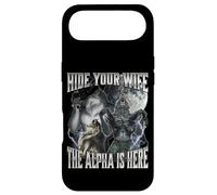 Carcasa para iPhone Air Hide Your Wife The Alpha Is Here