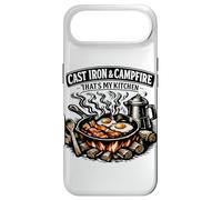 Carcasa para iPhone Air Hierro Fundido y fogata Que es mi Cocina Camping