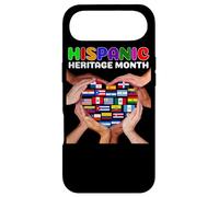 Carcasa para iPhone Air Hispanic Heritage Month Todos los Países Corazón Manos