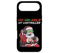 Carcasa para iPhone Air Ho Ho Hold My Controller, Divertido Papá Noel Gamer, Navidad