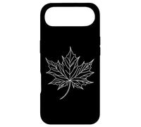 Carcasa para iPhone Air Hoja de Arce Line Art Amante Naturaleza