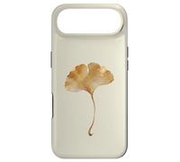 Carcasa para iPhone Air Hoja de Ginkgo Acuarela Dorada Diseño Minimalista Botánico