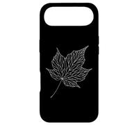 Carcasa para iPhone Air Hoja de Sicomoro Line Art Amante Naturaleza