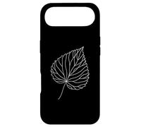 Carcasa para iPhone Air Hoja de Tilo Line Art Amante Naturaleza