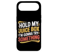 Carcasa para iPhone Air Hold My Juice Box I'm Gonna Try Something Toddler Dare |-