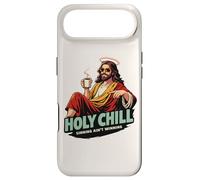 Carcasa para iPhone Air Holy Chill Funny Jesus Coffee Humor Pecar no es Ganar