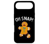 Carcasa para iPhone Air Hombre De Pan De Jengibre Oh Snap Navidad Divertido Galleta