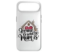 Carcasa para iPhone Air Home Is Where Mum Is Valentine's Day Cute House Heart