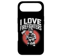 Carcasa para iPhone Air Homenaje heroico al Bombero I Love Firefighters