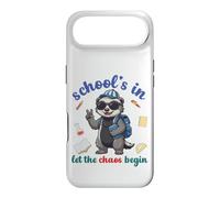 Carcasa para iPhone Air Honey Badger Volver a la Escuela Vibra Escuelas En Deja Que Comience el Caos
