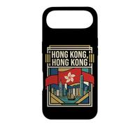 Carcasa para iPhone Air Hong Kong Bandera Skyline Vintage Travel Art