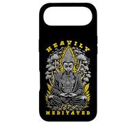 Carcasa para iPhone Air Hongos mágicos psicodélicos de Buda de Yoga fuertemente meditados